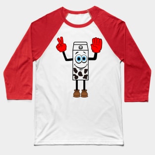 Milk Carton Nostalgia Baseball T-Shirt